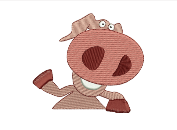 Happy Pig Embroidery Design Review